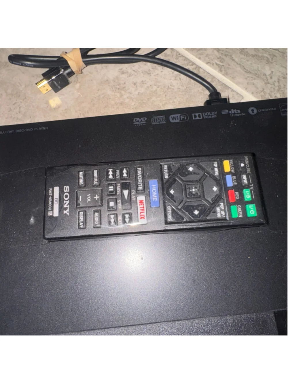 Sony black blu